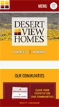 Mobile Screenshot of desertviewhomes.com